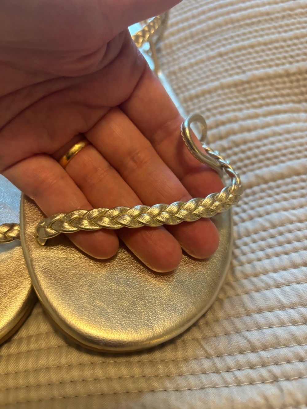 Leather
: Platinum color, Leather
8.5
Handmade in Greece - Picture 8 of 8